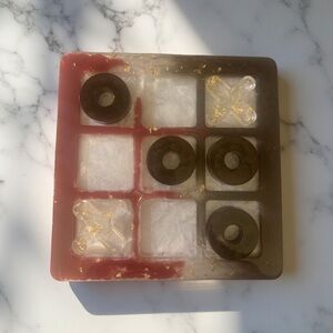 Resin Tic Tac Toe Game Set